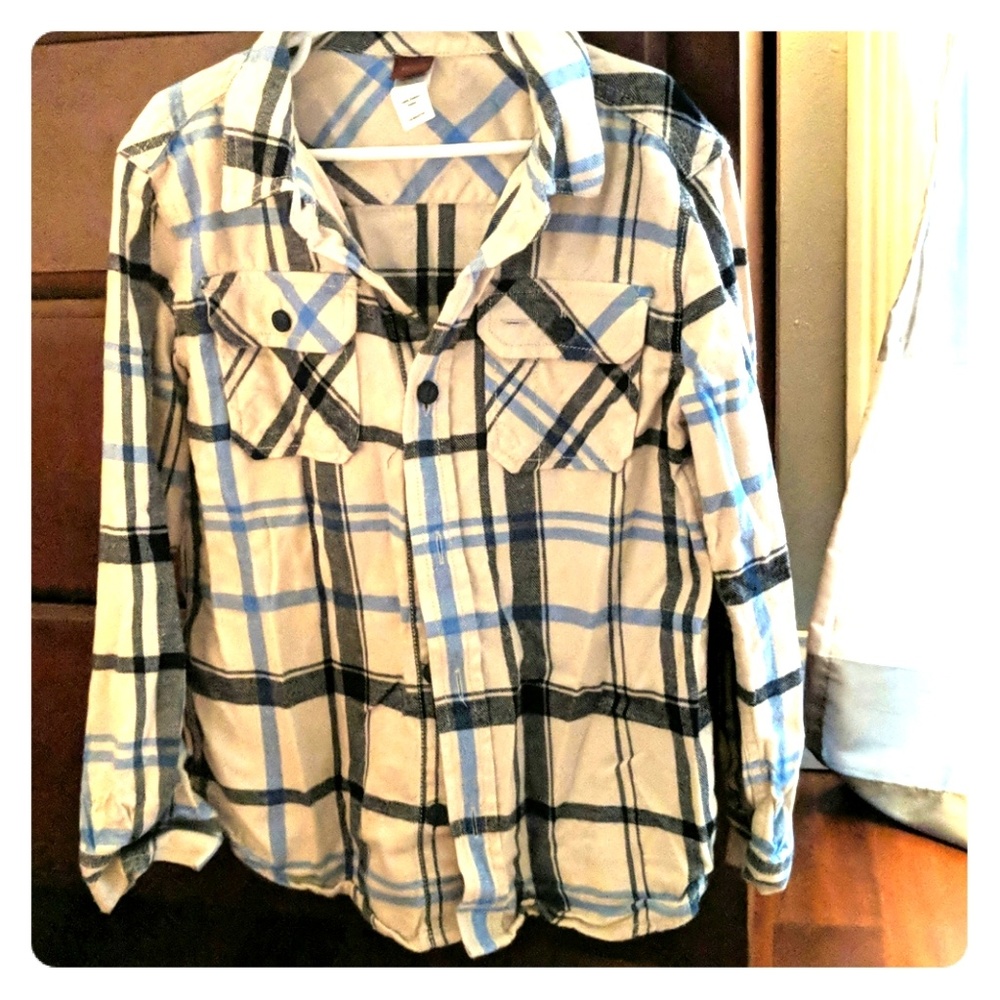 Boys long-sleeve button down shirt